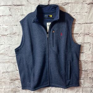 NWT Polo Ralph Lauren Performance Men’s B&T Brushed Fleece Vest - Size 2XB